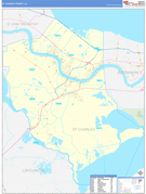 St. Charles Parish (County), LA Digital Map Basic Style